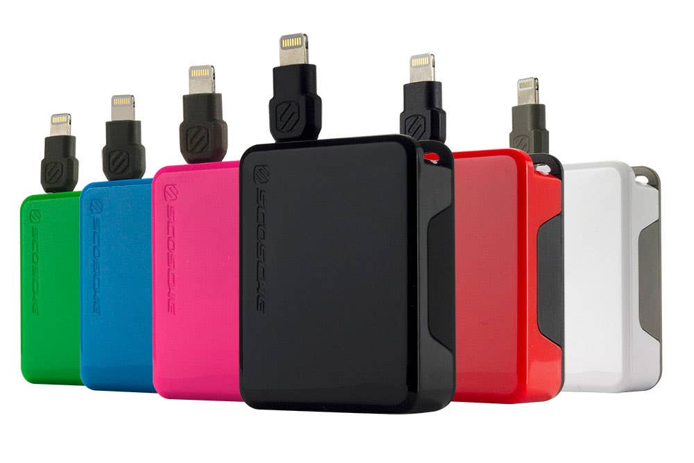 boltBOX - The iPhone 5C Cable That Is Colorful, Compact and Retractable