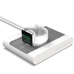 image of charging for apple watch in white