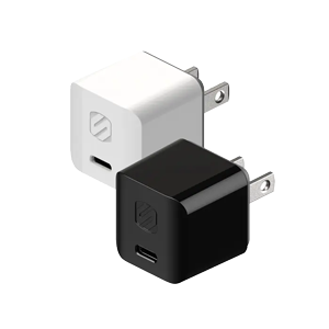 Black and White USB-C Home Chargers