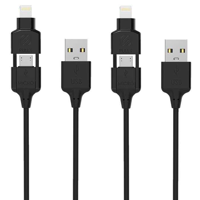 lightning micro usb cable strikeline pro bundle